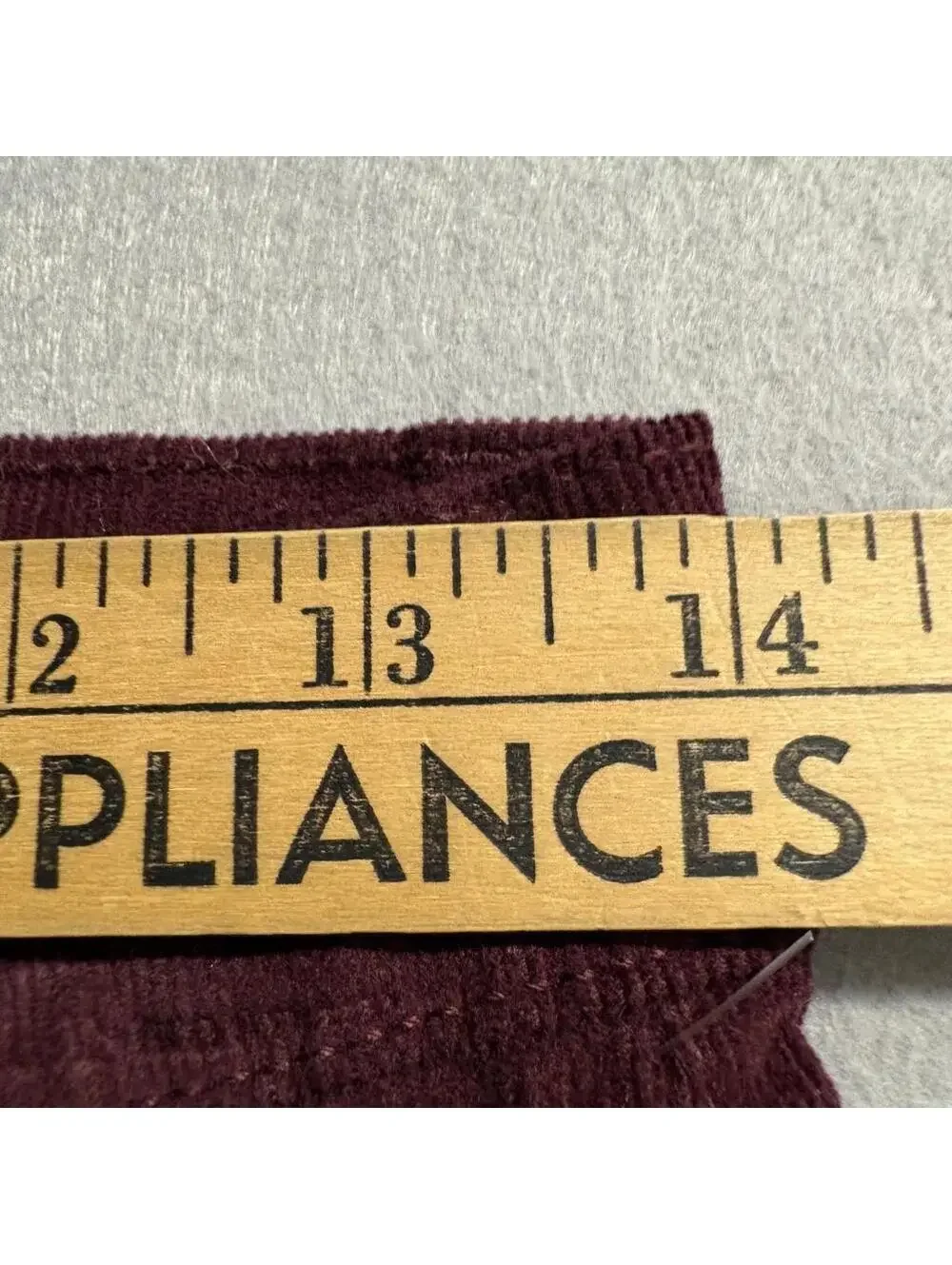 Old Navy Karate Slim Corduroy Pants Boys Size 14 Burgundy Built-In Flex Max